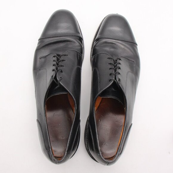 Allen Edmonds Captoe Cortland Men\'s Size 12 D Black Oxford Made USA Dress Shoes main image 4